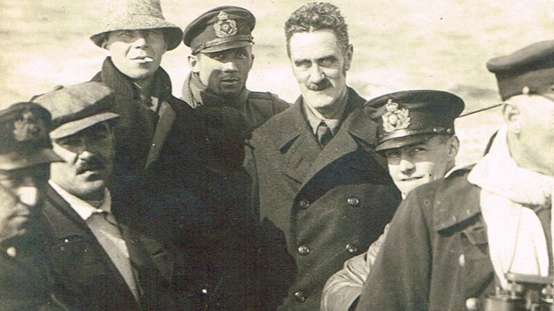 Some of the items in the auction relate to Roger Casement; this photograph was taken on board ‘U-19’, the German submarine that brought him to Banna Strand on April 22nd, 1916