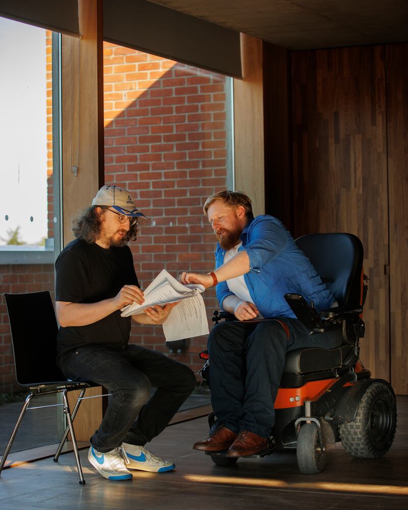 Kearney and Patrick: Richard III is one of Shakespeare’s longest, most intricate plays, with a sprawling dramatis personae. Photograph: Liam McBurney