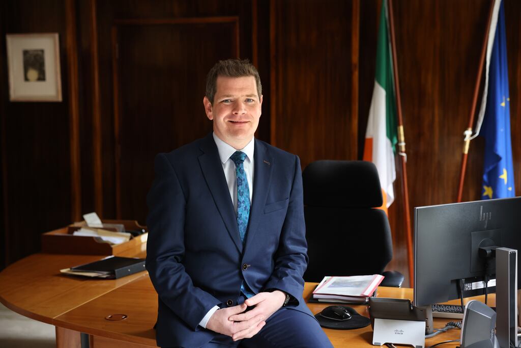 Minister for Enterprise Peter Burke has already said he would not 'countenance' any increases to the minimum wage above €1 next year. Photograph: Dara Mac Dónaill