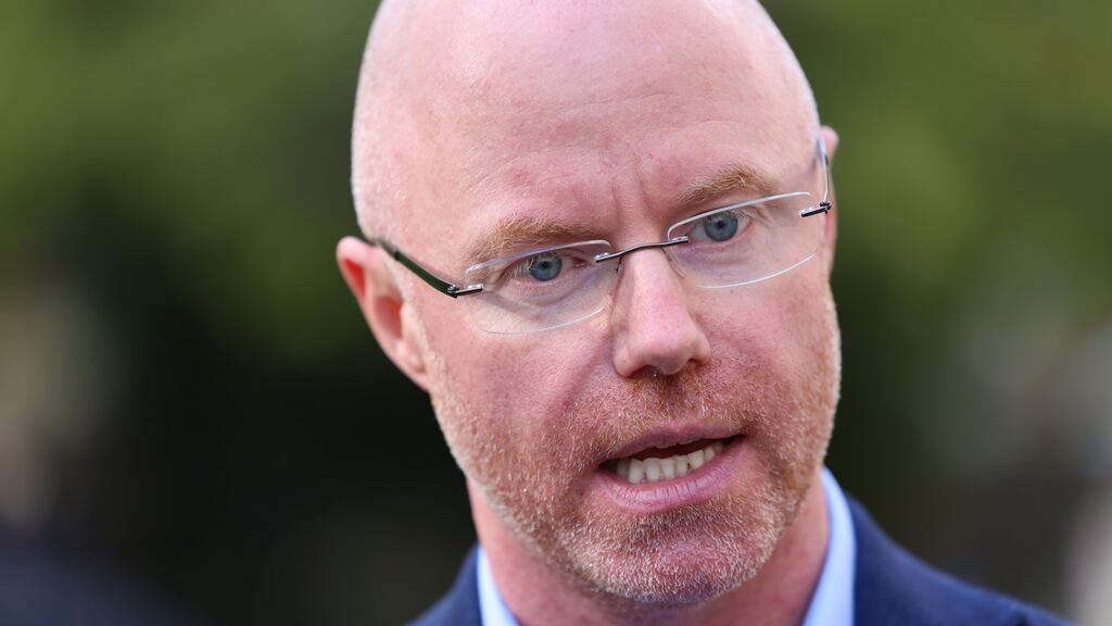 Minister for Health Stephen Donnelly. Claims about the HSE which were reported in the Business Post on Sunday are likely to be raised with him in the Dáil this week. Photograph: Dara Mac Donaill