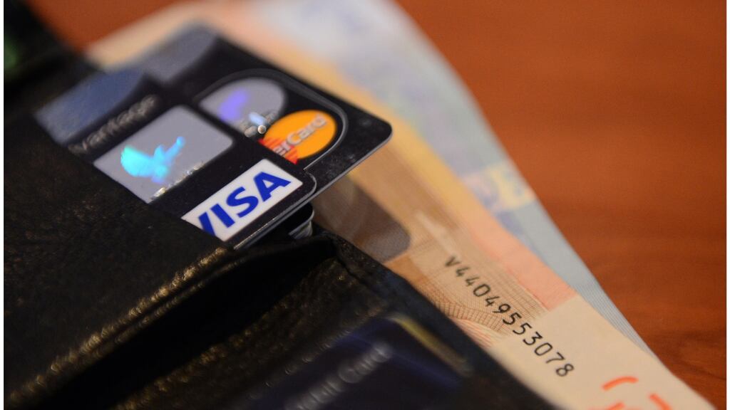 54% of Irish debit and credit card owners use contactless payment when paying for goods and services. Photograph: Bryan O’Brien / The Irish Times