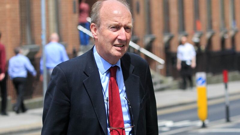 Minister for Transport, Tourism and Sport Shane Ross: happy birthday! Photograph: Gareth Chaney Collins