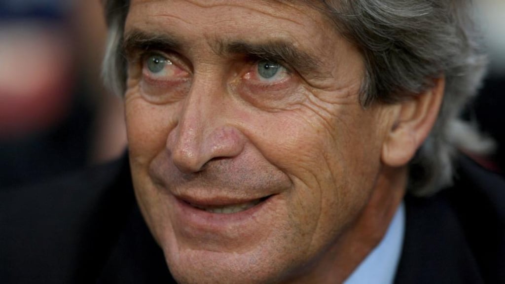 Manuel Pellegrini today confirmed he and his coaching staff are to leave Malaga. Photograph: Nick Potts/PA Wire