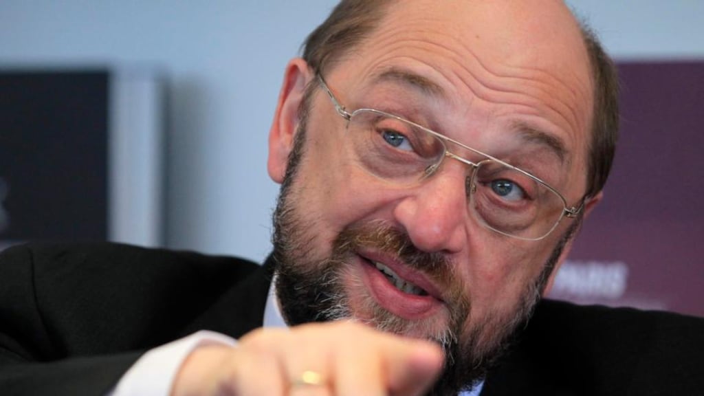 European Parliament president Martin Schulz: the parliament has rejected the seven-year budget approved by European leaders last month.