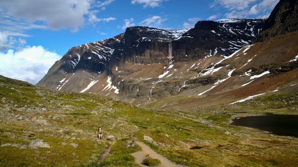 The six Irish people, believed to be aged in their 30s, had climbed to the summit of Kebnekaise, near the Arctic Circle. Photograph of Kebnekaise national park: iStock