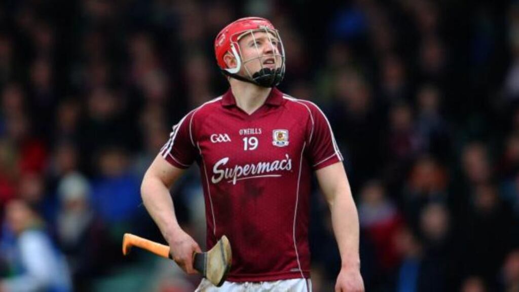 Joe Canning: made his return to the Galway team when he came on as a sub in the final quarter of yesterday’s quarter-final at the Gaelic Grounds, Limerick. Photo: Cathal Noonan/Inpho