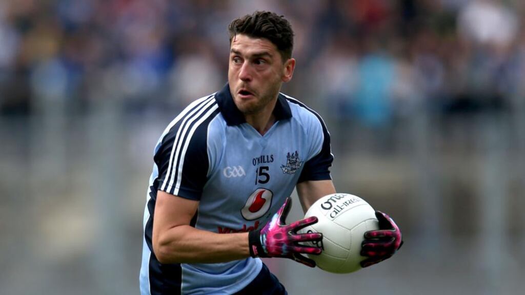 While Bernard Brogan is unlikely to start against Mayo in tomorrow’s Division One game at Croke Park, Dublin manager Jim Gavin expects the fit again full forward to feature at some stage. Photograph: Ryan Byrne/Inpho