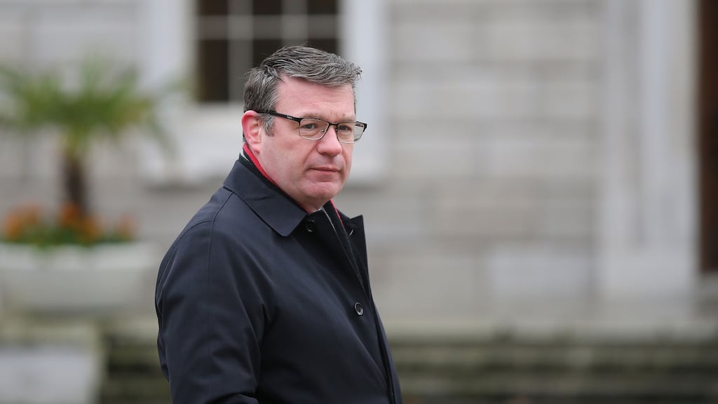 Labour Party leader Alan Kelly: he has eased up noticeably on the histrionics and adopted a more considered and conciliatory approach during his Dáil outings. Photograph: Nick Bradshaw