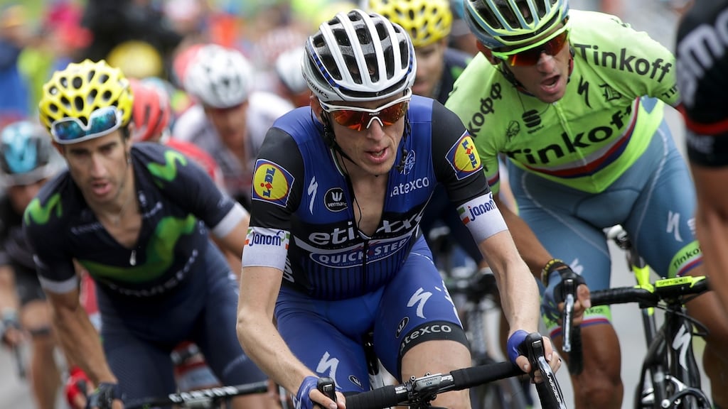 Daniel Martin of Ireland riding for Etixx-Quick Step finished ninth in the 2016 Le Tour de France. Photograph: Chris Graythen/Getty Images
