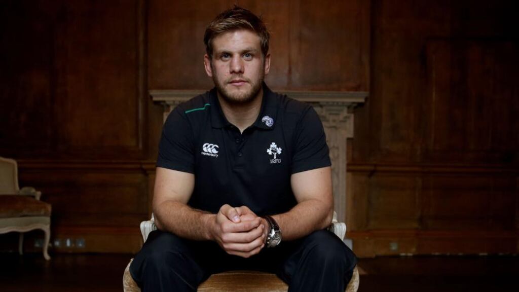 Ulster are hopeful Chris Henry can return to professional rugby after operation. Photograph: Brian Lawless/PA Wire