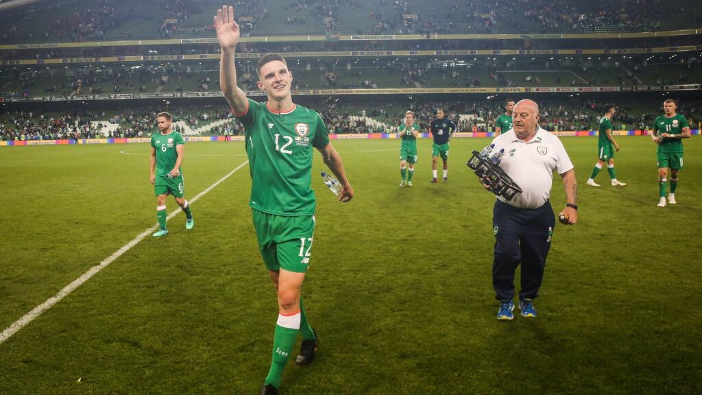 Ireland’s Declan Rice may leave West Ham United. Photo: Ryan Byrne/Inpho