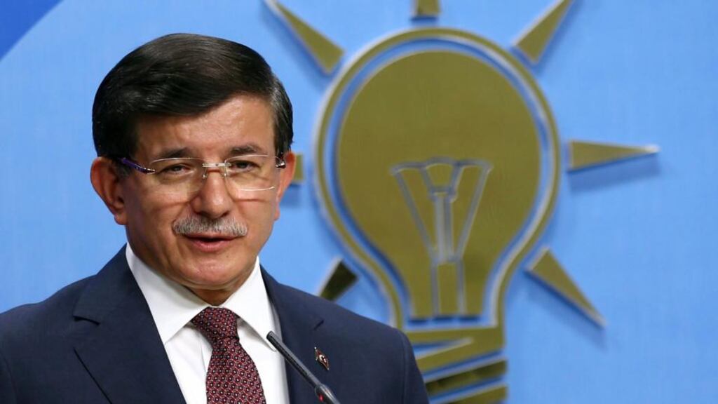 Turkish prime minister Ahmet Davutoglu: failed in a last-ditch effort to agree a working government with nationalist party. Photograph: Adem Altan/AFP