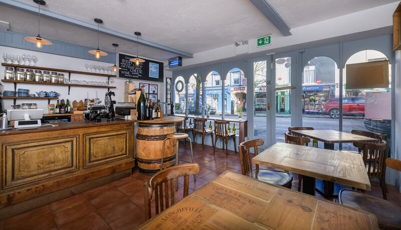 The interior of Savoir Fare on Bridge Street in Westport. Photograph: Michael McLaughlin