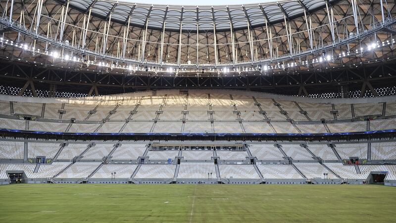 The Lusail Stadium will host the World Cup final on December 18th in 2022. Photo: Getty Images