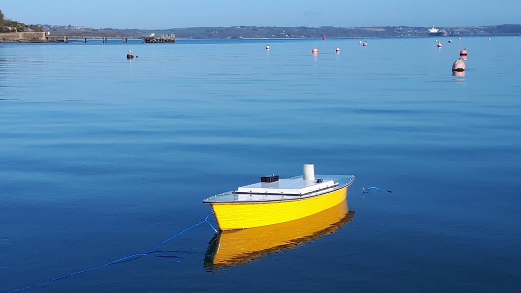 The Hydrolight testing water for E.coli bacteria in Crosshaven, Co Cork