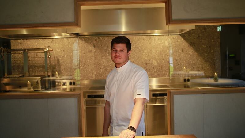Jordan Bailey, head chef at Aimsir in Co Kildare. Photograph: Nick Bradshaw