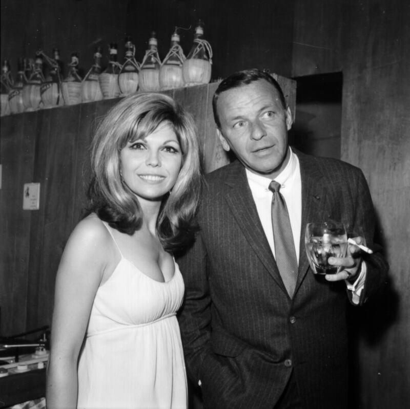 1967: Frank Sinatra with his daughter Nancy Sinatra. Photograph: Earl Leaf/Michael Ochs Archives/Getty Images