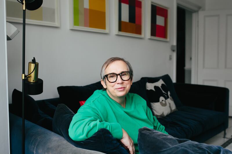 Abi Morgan: 'I feel incredibly grateful to be here and standing and alive.' Photograph: Lorna Milburn