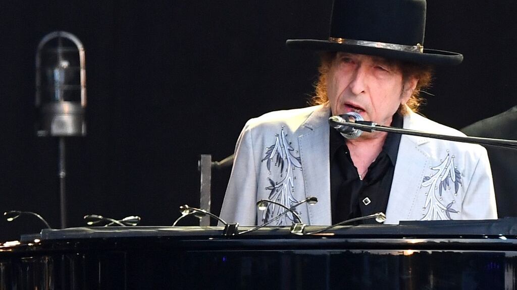 Bob Dylan performing at Hyde Park, London in July last year. File photo: Dave J Hogan/Getty Images