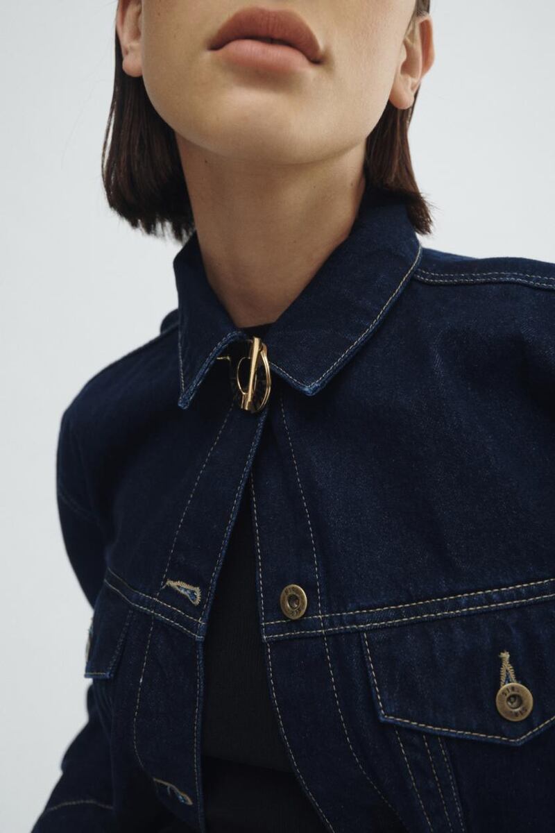 Blue denim jacket (€318.95) from sirthelabel.com