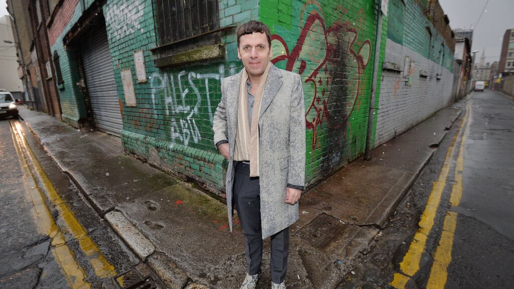 Urban regeneration: Friedrich Ludewig from Acme Architects on Dublin’s Moore Street. Photograph: Alan Betson / The Irish Times