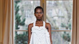 Róisín Pierce’s ethereal and romantic collection brings angel-inspired looks to Paris