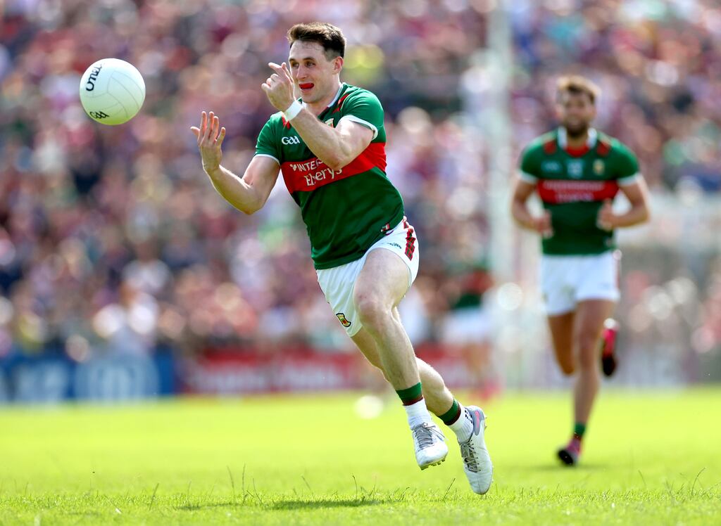 Mayo’s Paddy Durcan will miss the rest of the season through injury. Photograph: James Crombie/Inpho