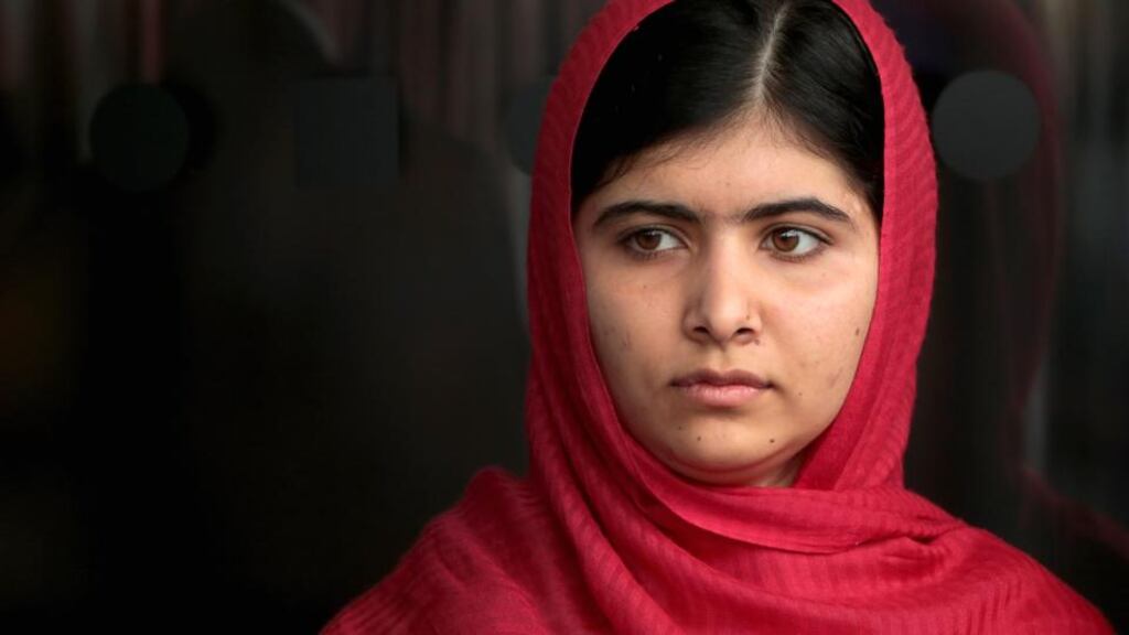 The Taliban’s most infamous operation of recent years, ordered by Mullah Fazlullah, was the attack on Malala Yousafzai, then 15, who was shot in the head by a Taliban fighter as she returned from school. Photograph: Christopher Furlong/Getty Images