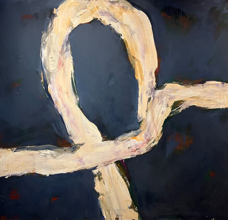 Barrie Cooke's Summer Knot Study will be at Sotherby's on Molesworth Street and is expect to fetch between €4,000-€6,000