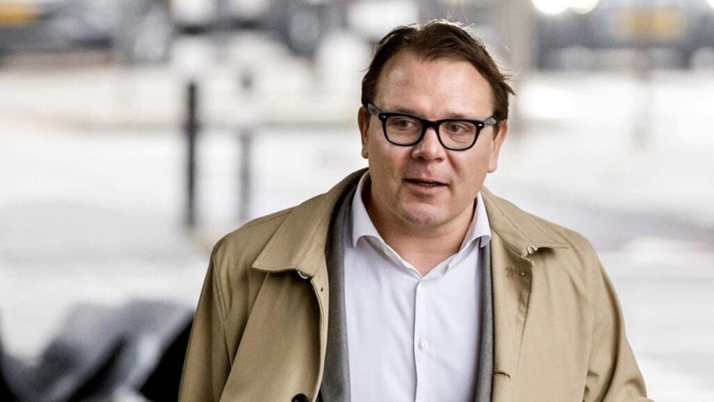 Dutch lawyer Andre Seebregts arrives at the courthouse in The Hague, on November 1st, 2019, to assist 23 women who are blocked at a refugee camp in northern Syria. Photograph: Koen Van Weel/ANP/AFP