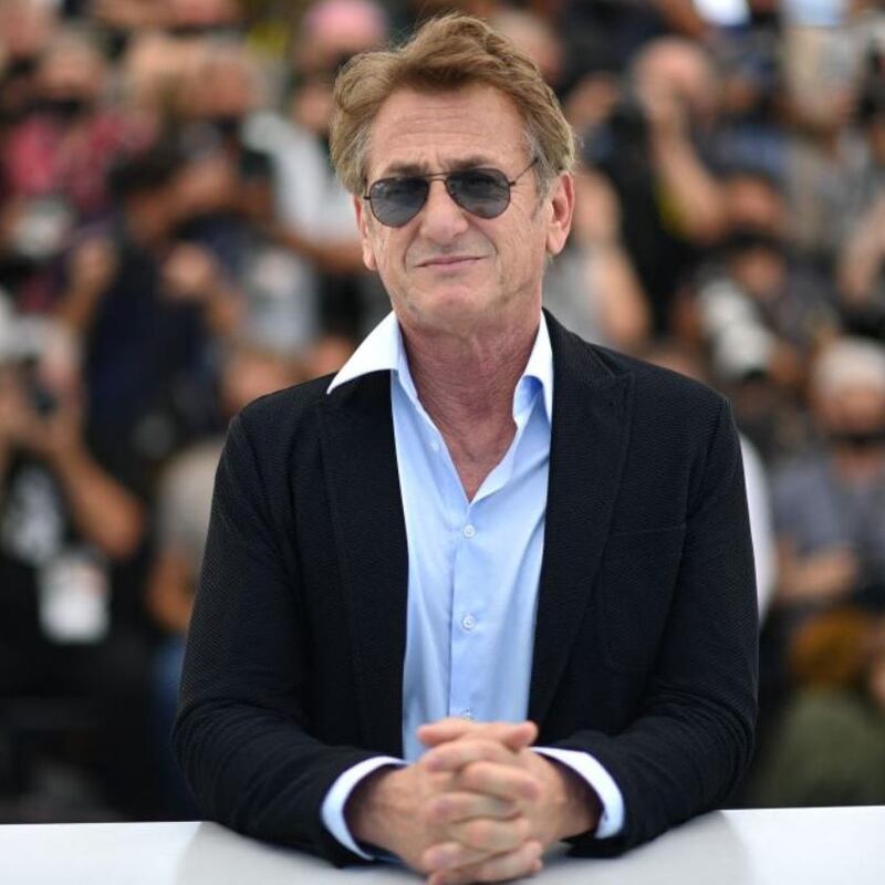 Sean Penn at Cannes Film Festival last year. Photograph: Christophe Simon/AFP via Getty Images