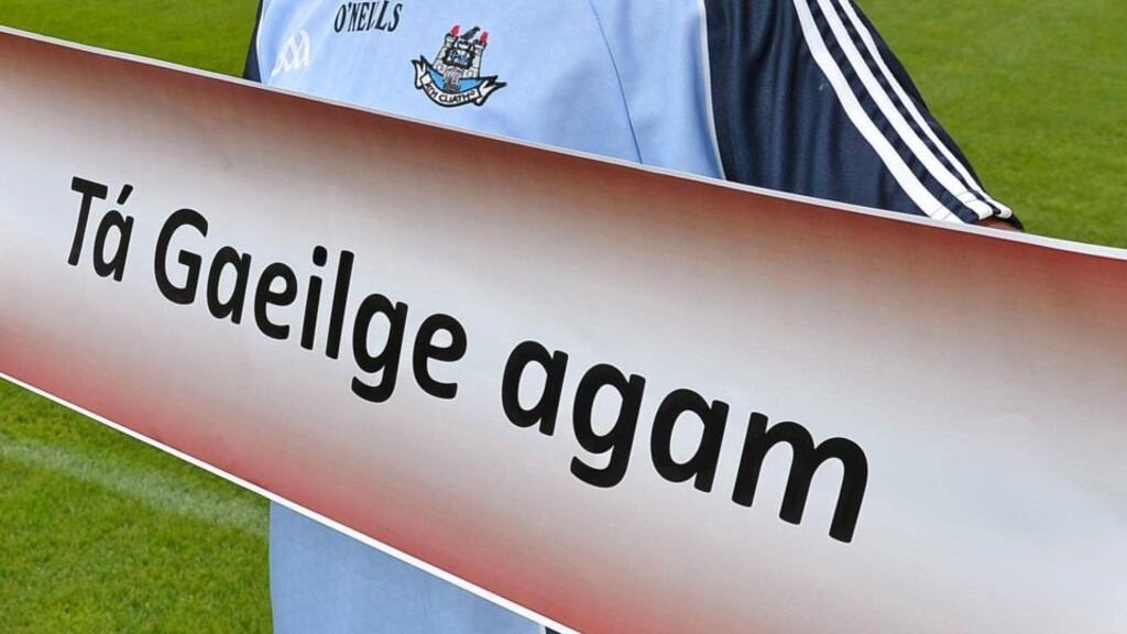 Promoting Irish: An Coimisinéir Teanga, Rónán Ó Domhnaill, has concluded that language schemes for public bodies need to be urgently replaced. Photograph: Barry Cregg