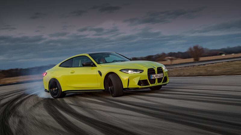 Along with the car’s dynamic stability programme featuring a new M Dynamic Mode that delivers “easily controllable drifts” the optional software pack includes Drifting Analysis features.