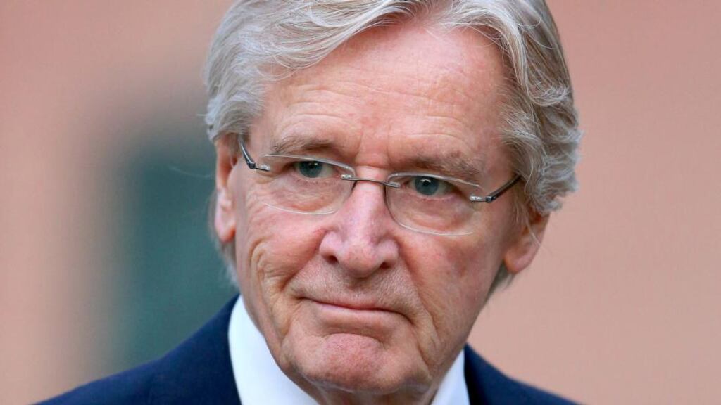 Actor William Roache arrives at Preston Crown Court for his trial over historical sexual offence allegations. The Coronation Street star, who plays the character Ken Barlow, is charged with two counts of rape involving a 15-year-old girl. Photograph: Getty