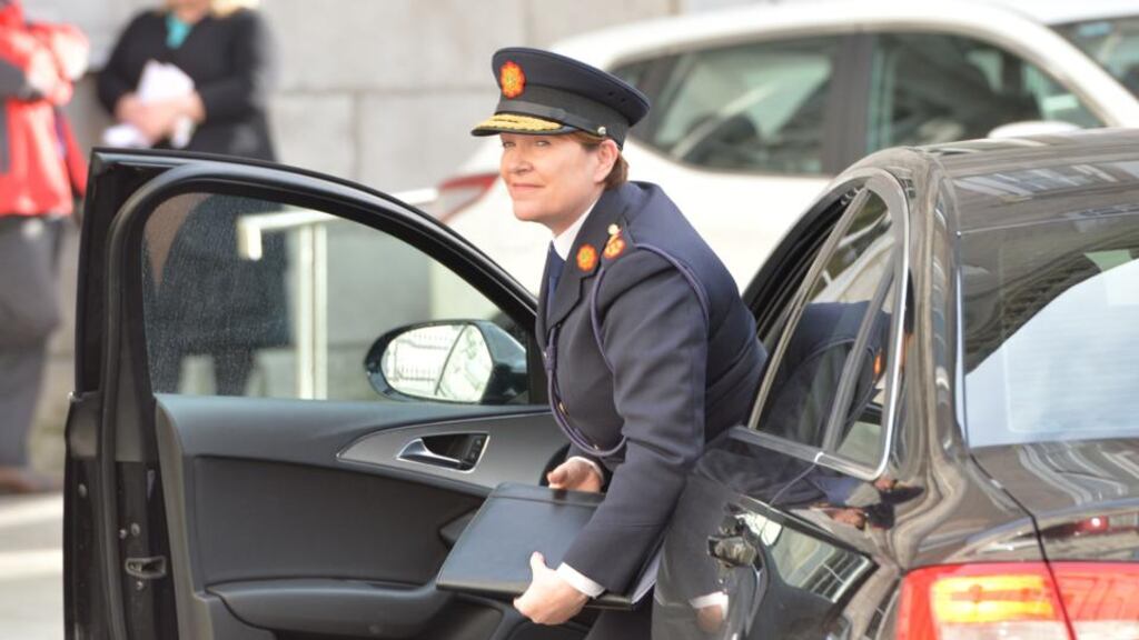 Nóirín O’Sullivan: “The last Garda commissioner was in and out to so many public forums that she wasn’t able to do her job,” according to Dermot Ahern. Photograph: Alan Betson