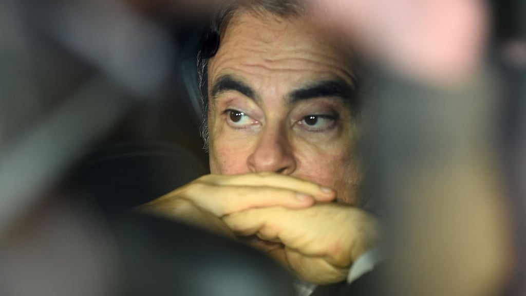 Former Nissan chief Carlos Ghosn.