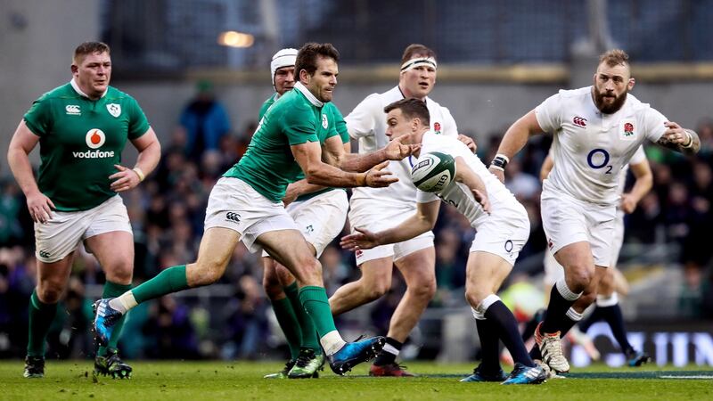 Jared Payne earned 20 Ireland caps before being forced into an early retirement. Photograph: Tommy Dickson/Inpho
