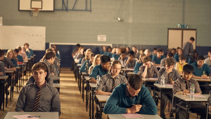 A scene from Normal People. Photograph: Enda Bowe