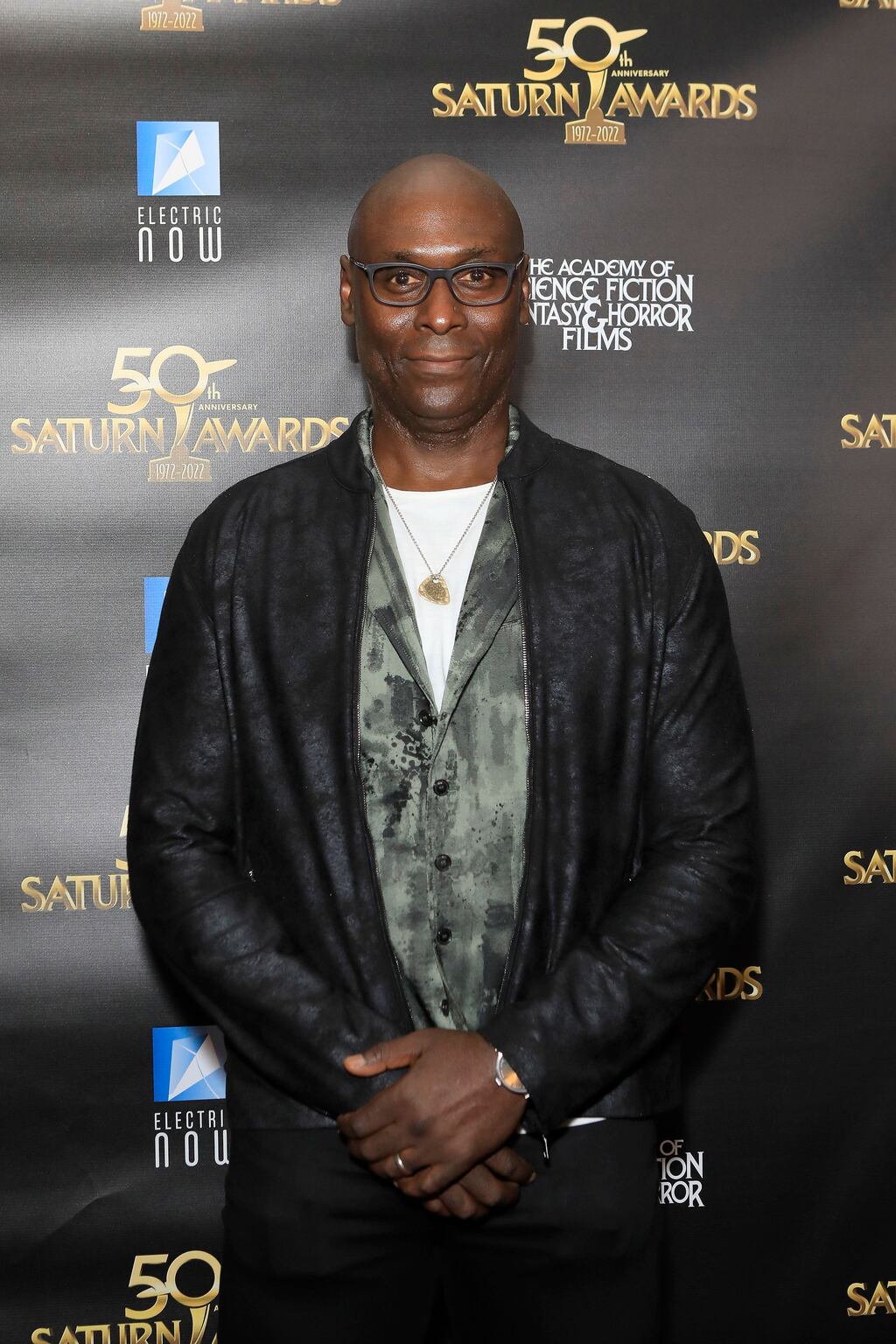 Lance Reddick: No cause of his death was given. Above, at the Saturn Awards in the US last year. Photograph: EPA