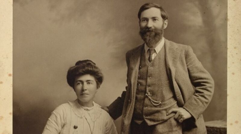 Hanna Sheehy-Skeffington with her husband Francis
