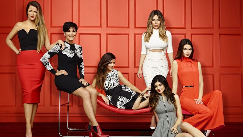 Keeping up with the Kardashians began in 2007. File photogrpah: E! publicity shot