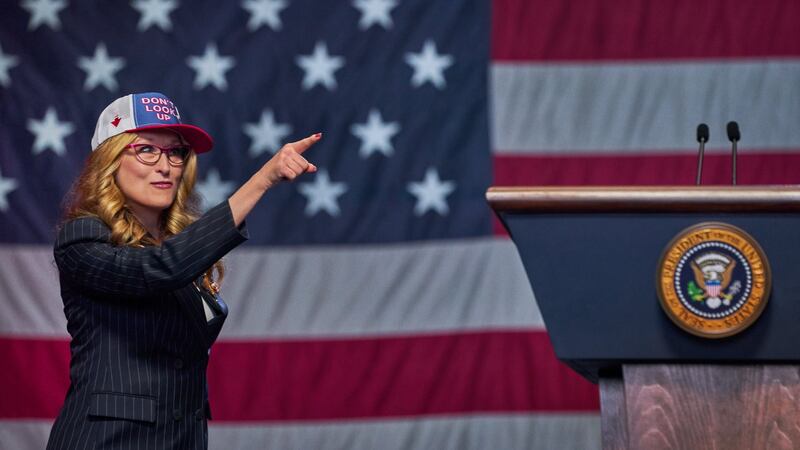 Meryl Streep as US president Janie Orlean in Don’t Look Up. Photograph: Niko Tavernise/Netflix
