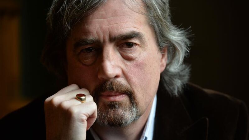 Sebastian Barry: a  majestic rhythm to his prose, a deep craft in the shaping of his   novel. Photograph: Alan Betson