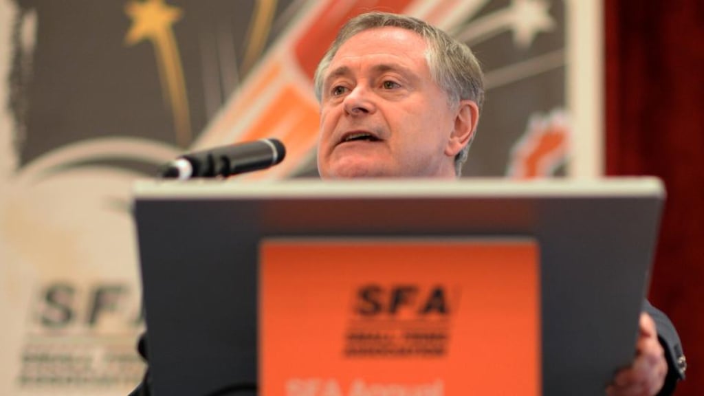 Minister for Public Expenditure Brendan Howlin said the Government has created 104,000 new jobs since the launch of the first action plan for jobs in 2012. Photograph: Eric Luke/The Irish Times