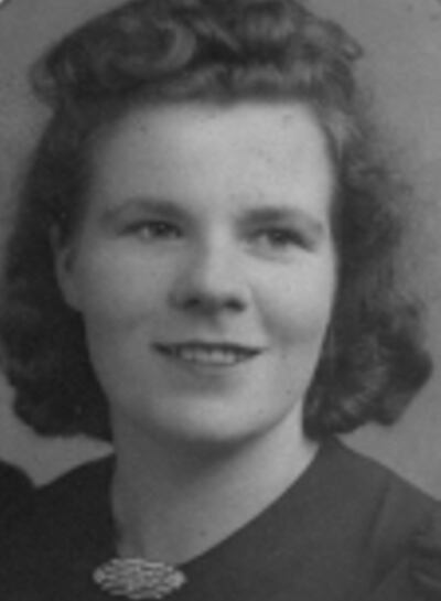 Sarah Coyle in her 20s. Family photograph