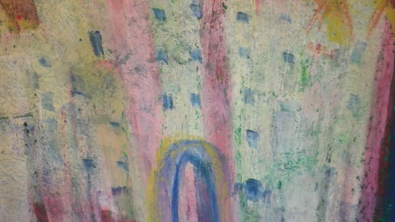 Many of the paintings in the book come from a resolution I made, and kept, to do a painting a day in 2009, so I had a huge resource of 365-plus paintings. The paintings were twinned with the poems retrospectively