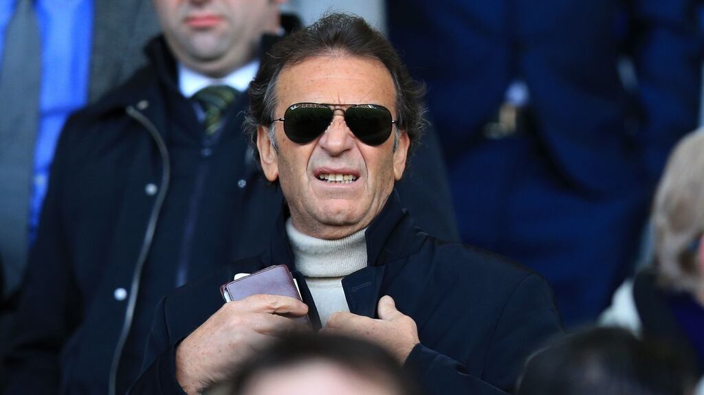 Leeds owner Massimo Cellino has been banned for 18 months - effective from February 1, 2017 - for breaking the Football Association’s agent regulations, the governing body has announced. Photo Mike Egerton/PA Wire