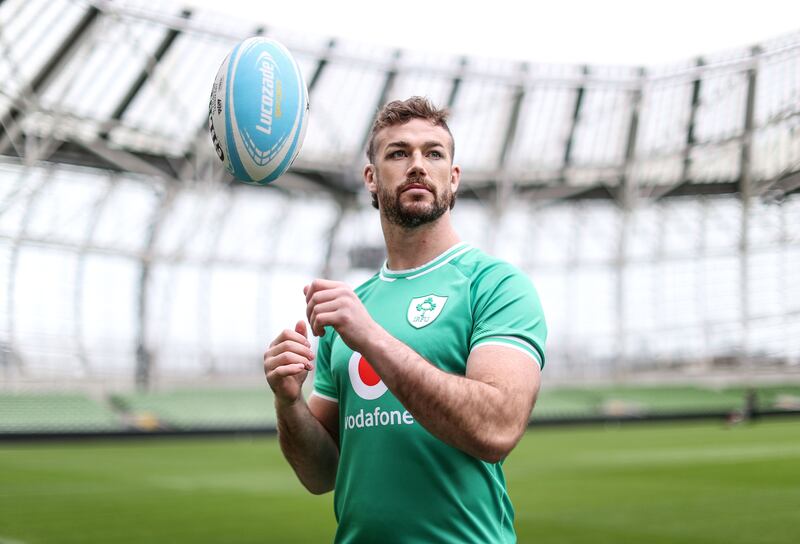 Caelan Doris: 'I think the main principles of trying to lead through how I play remain the same.' Photograph: Dan Sheridan/Inpho