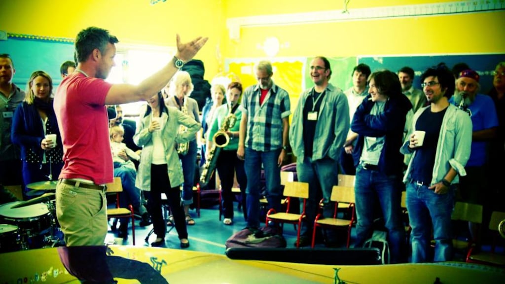 School of jazz: every year, the Sligo Jazz Project assembles a roll call of internationally renowned musicians and puts them in a local national school with a group of students from all over Europe