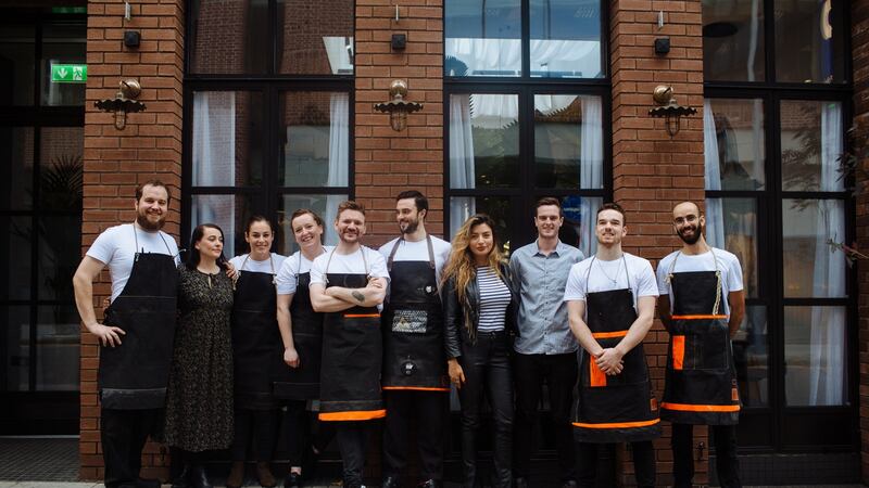 The Allta team, ready for official opening next Wednesday.